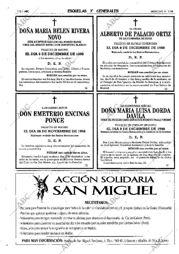 ABC MADRID 09-12-1998 página 112
