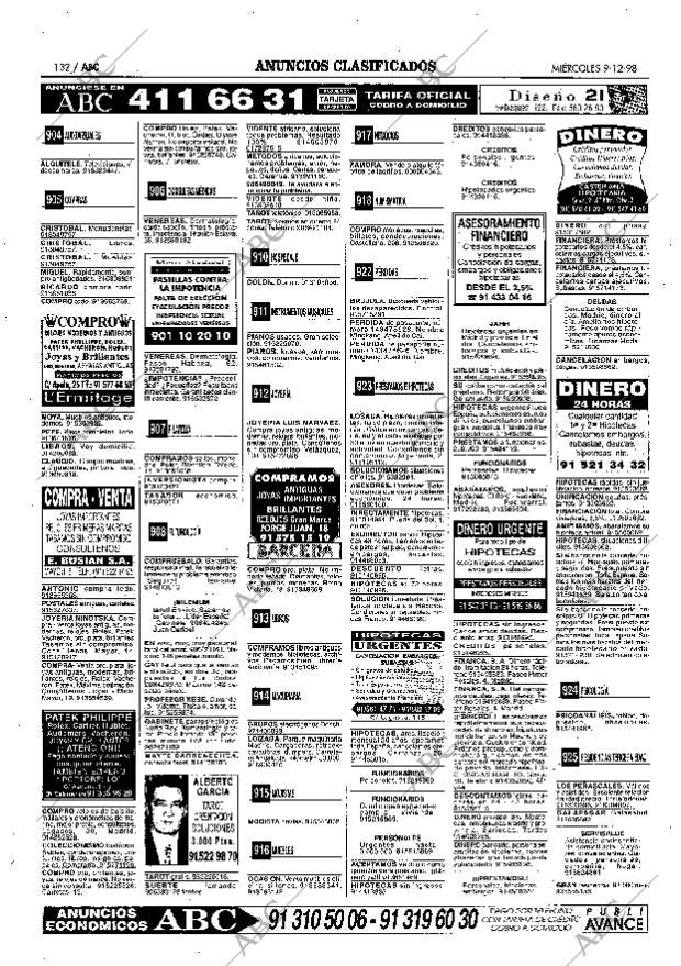 ABC MADRID 09-12-1998 página 132