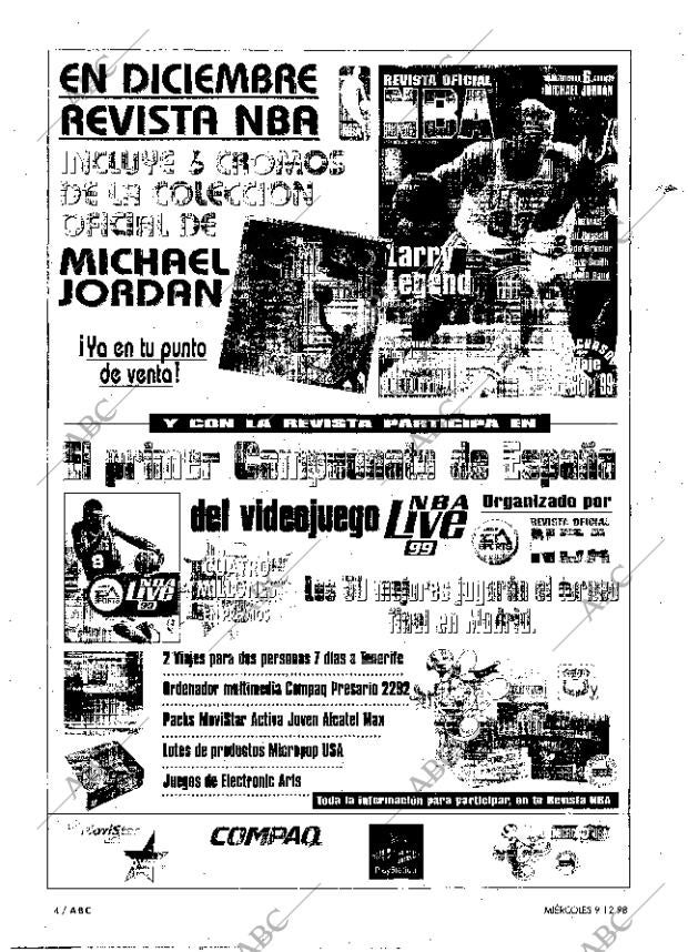 ABC MADRID 09-12-1998 página 4