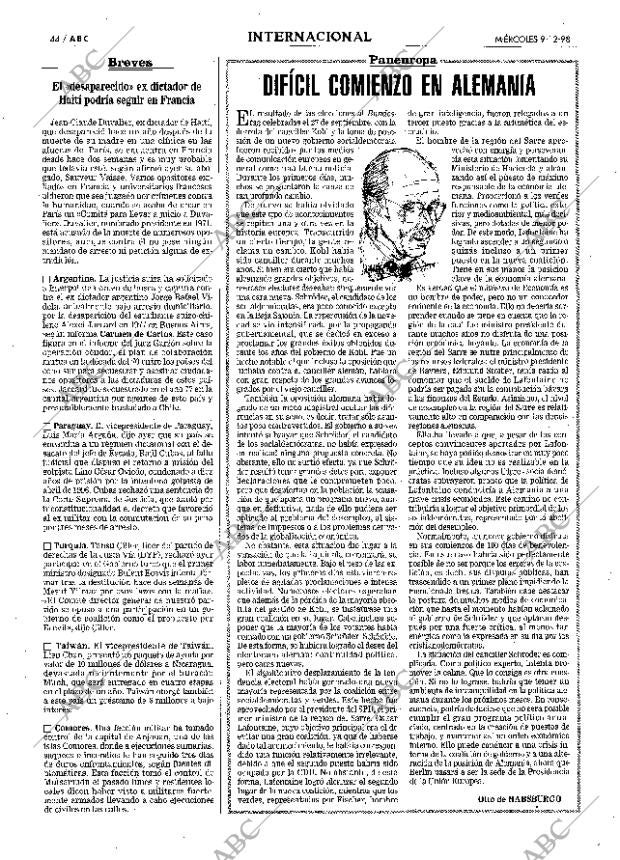 ABC MADRID 09-12-1998 página 44