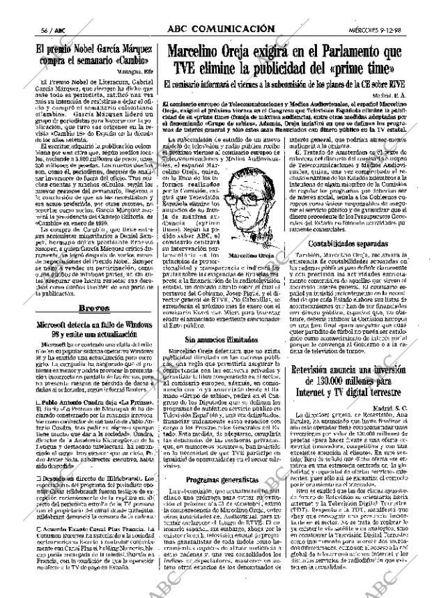 ABC MADRID 09-12-1998 página 56