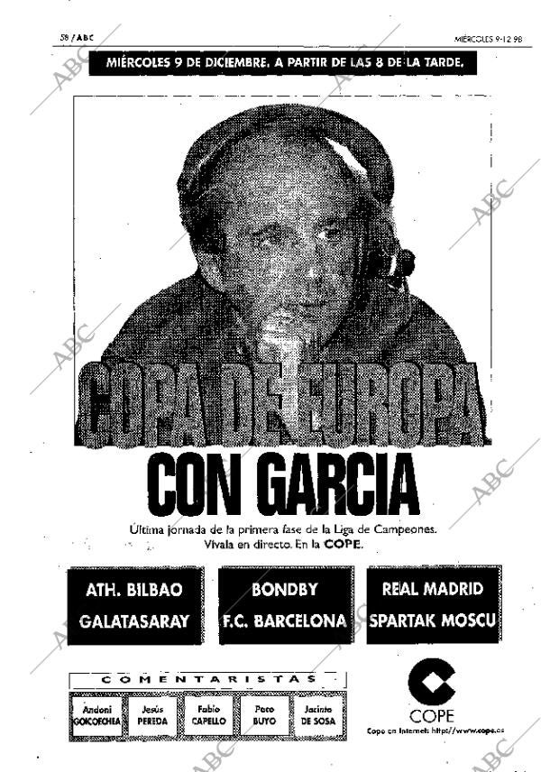 ABC MADRID 09-12-1998 página 58