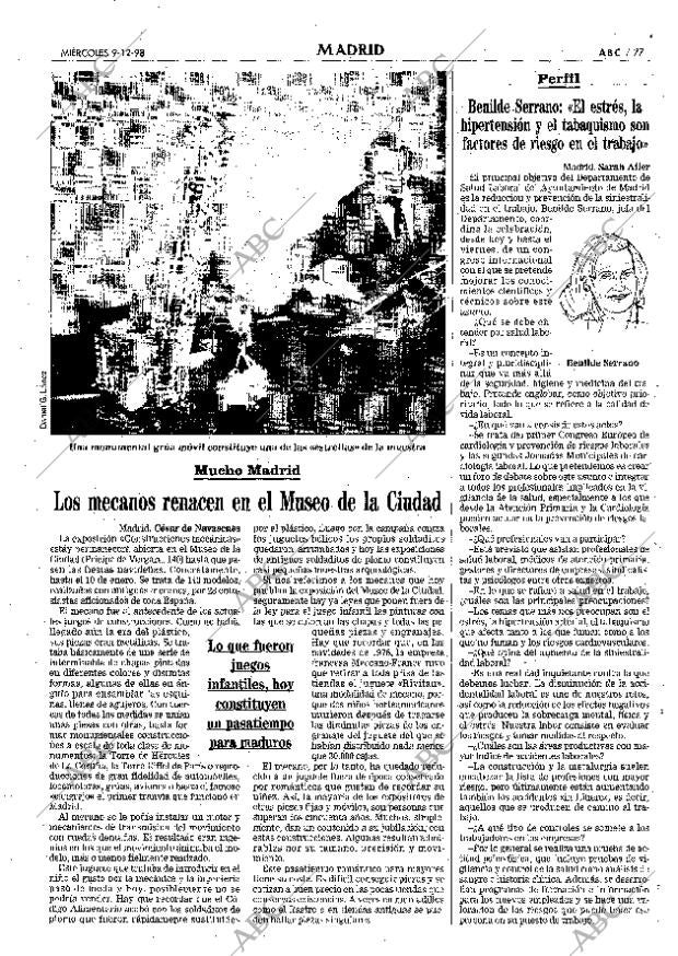 ABC MADRID 09-12-1998 página 77