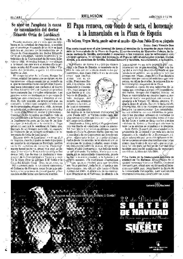 ABC MADRID 09-12-1998 página 86