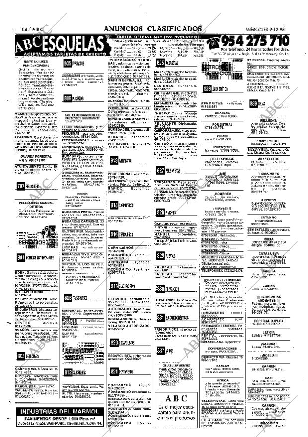 ABC SEVILLA 09-12-1998 página 104