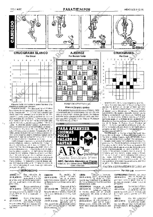 ABC SEVILLA 09-12-1998 página 110