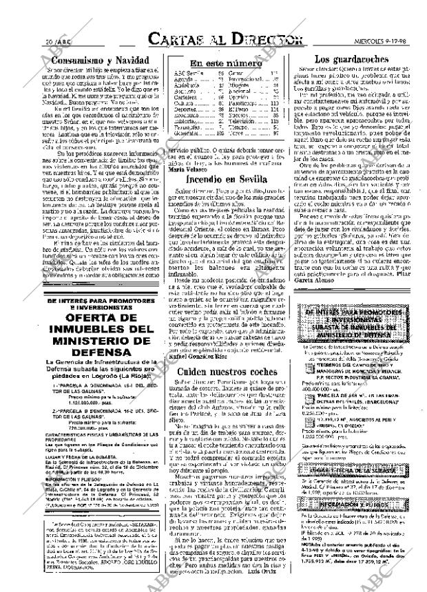 ABC SEVILLA 09-12-1998 página 20
