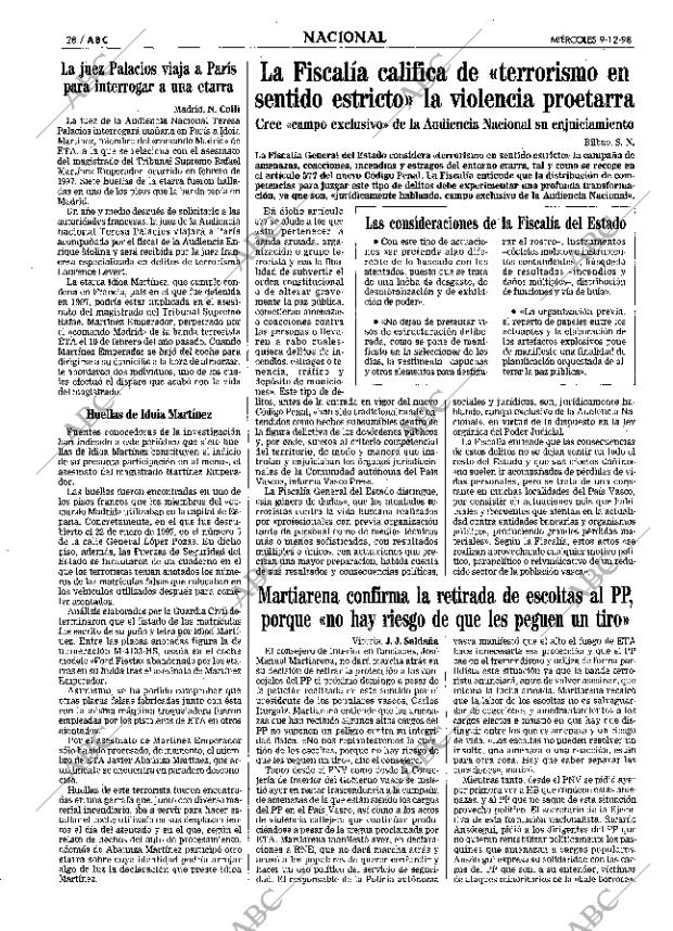 ABC SEVILLA 09-12-1998 página 28