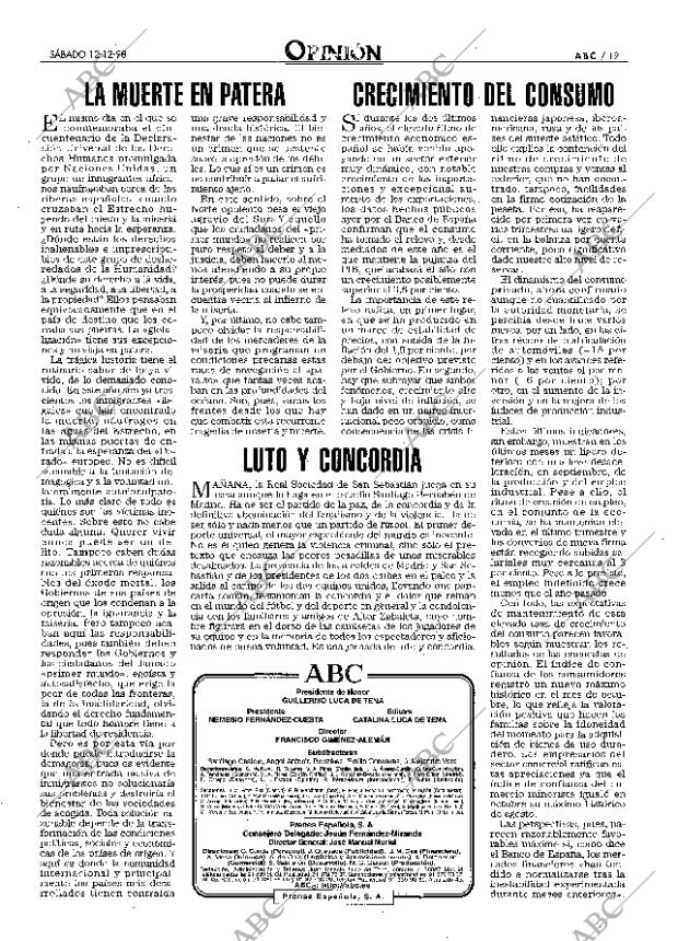 ABC MADRID 12-12-1998 página 19