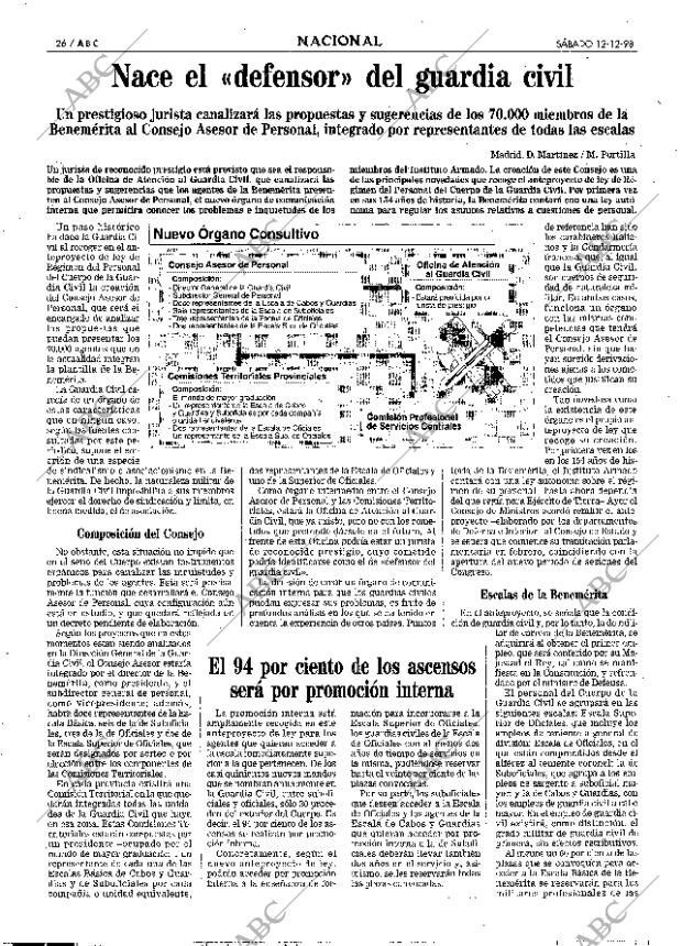 ABC MADRID 12-12-1998 página 26