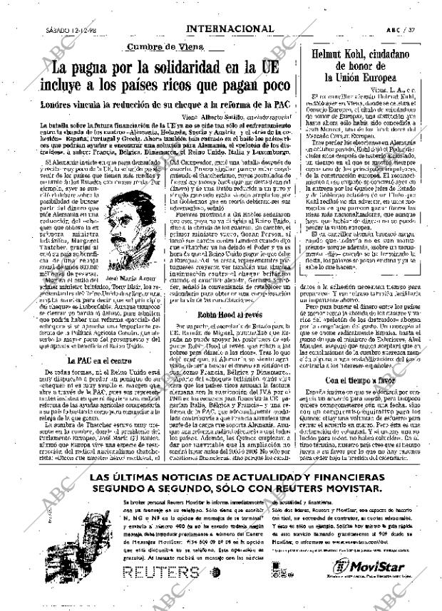 ABC MADRID 12-12-1998 página 37