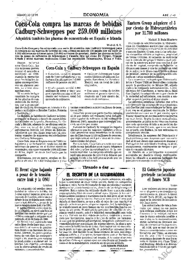 ABC MADRID 12-12-1998 página 45