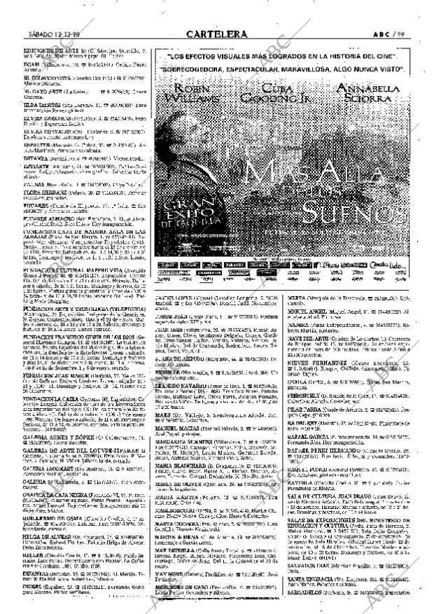 ABC MADRID 12-12-1998 página 99