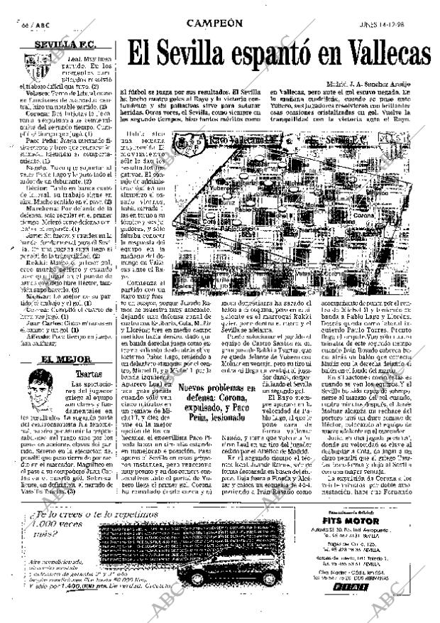 ABC SEVILLA 14-12-1998 página 66