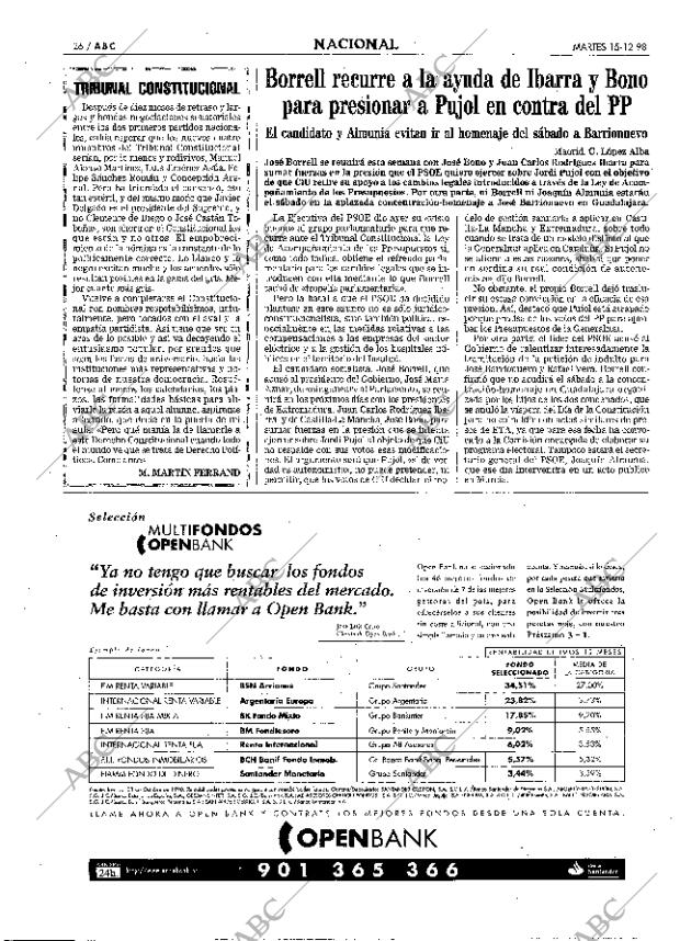 ABC MADRID 15-12-1998 página 26