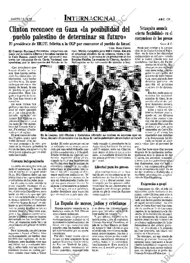 ABC MADRID 15-12-1998 página 29