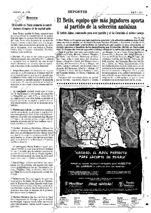 ABC SEVILLA 18-12-1998 página 107