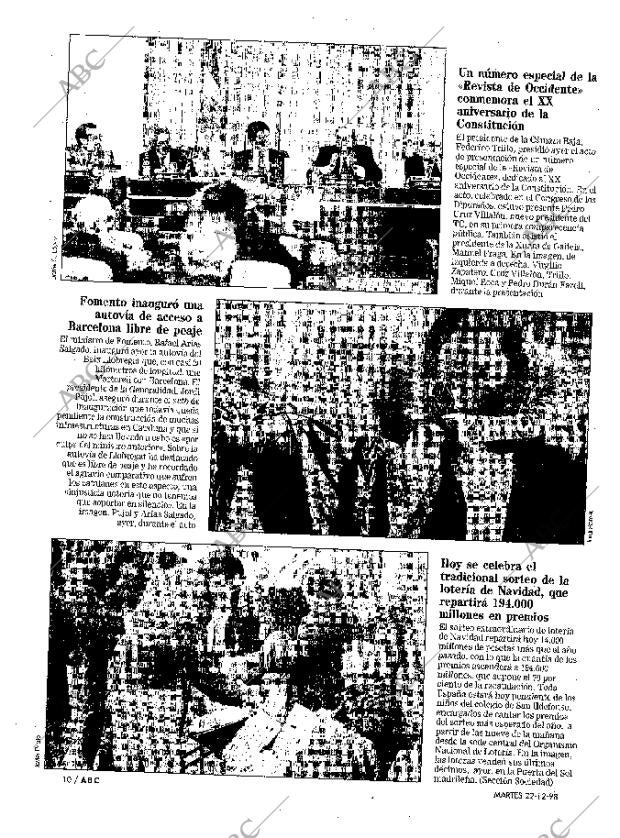 ABC MADRID 22-12-1998 página 10