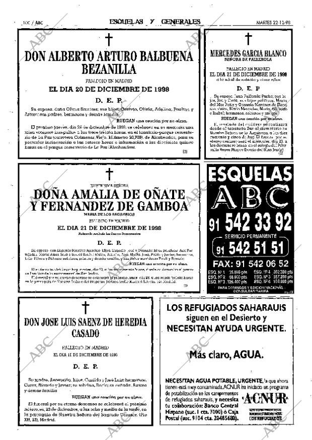 ABC MADRID 22-12-1998 página 100