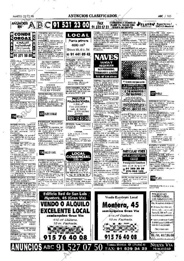 ABC MADRID 22-12-1998 página 105