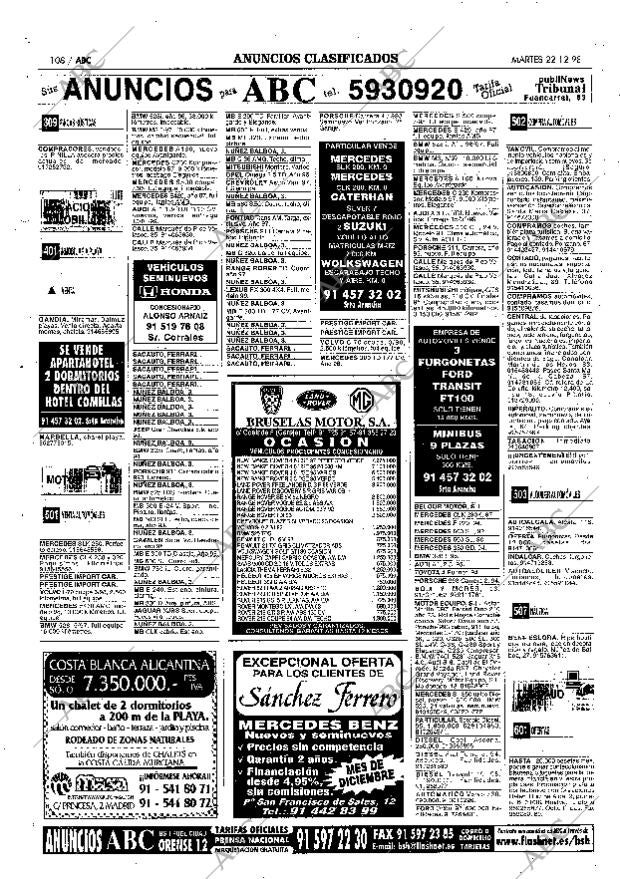 ABC MADRID 22-12-1998 página 108