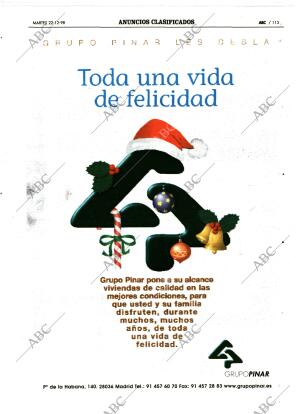 ABC MADRID 22-12-1998 página 113