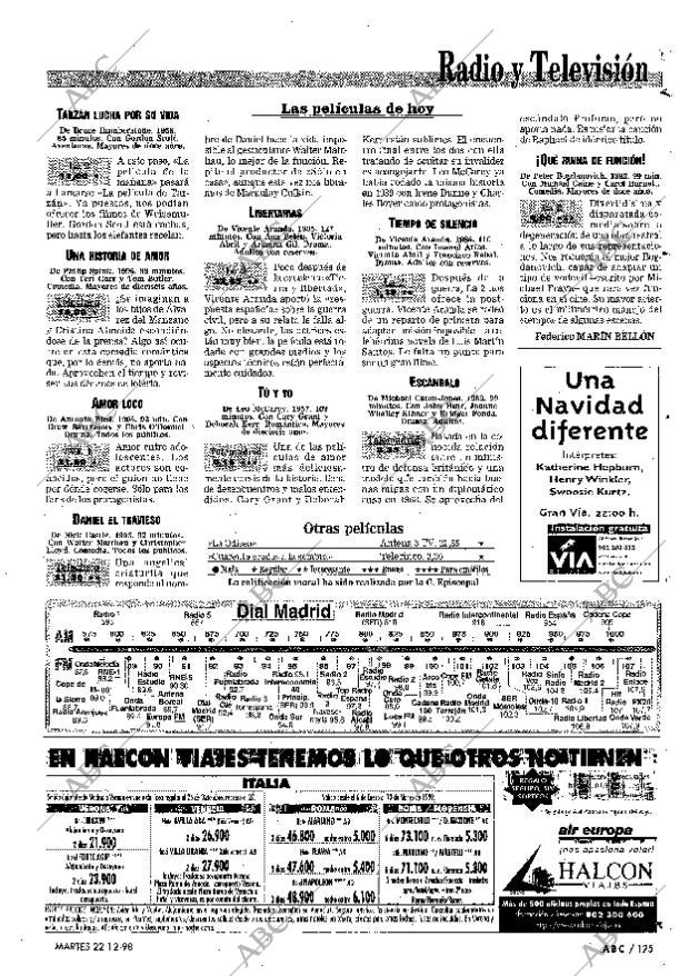 ABC MADRID 22-12-1998 página 125