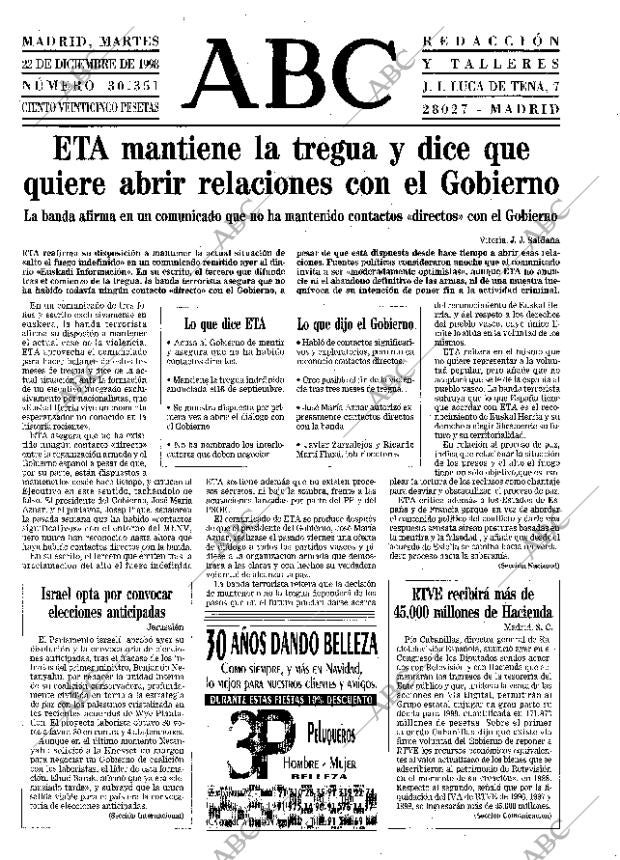 ABC MADRID 22-12-1998 página 13