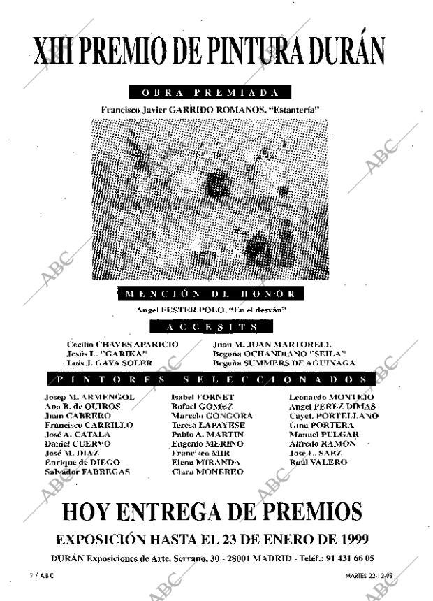 ABC MADRID 22-12-1998 página 2