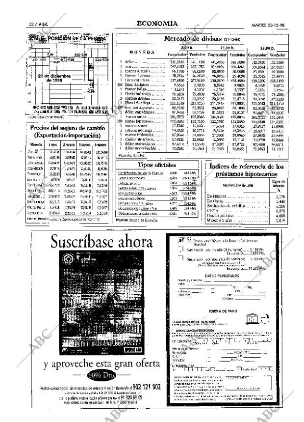ABC MADRID 22-12-1998 página 52
