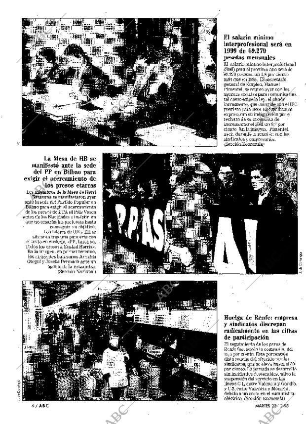 ABC MADRID 22-12-1998 página 6