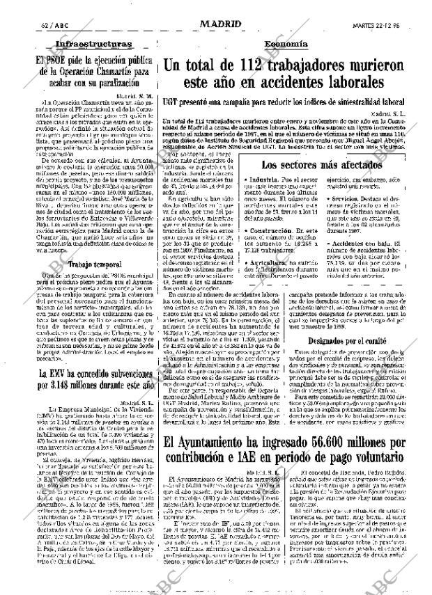 ABC MADRID 22-12-1998 página 62