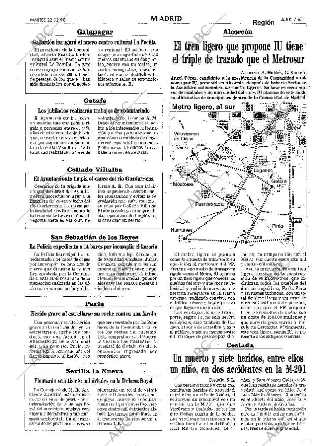 ABC MADRID 22-12-1998 página 67