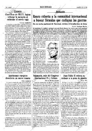 ABC MADRID 22-12-1998 página 76