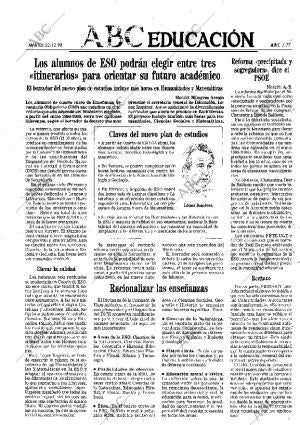 ABC MADRID 22-12-1998 página 77