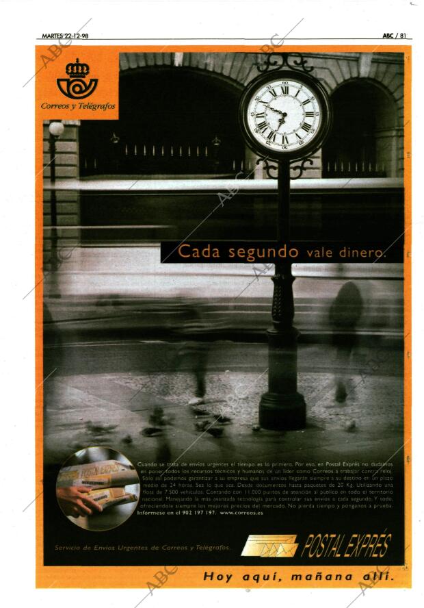 ABC MADRID 22-12-1998 página 81