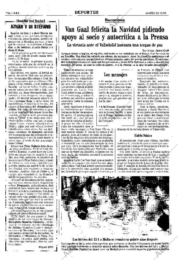 ABC MADRID 22-12-1998 página 84