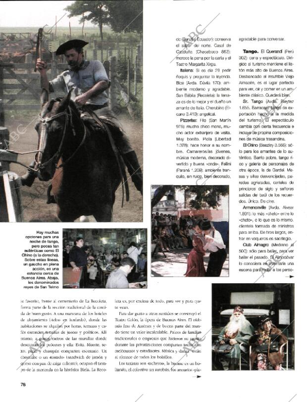 BLANCO Y NEGRO MADRID 27-12-1998 página 76
