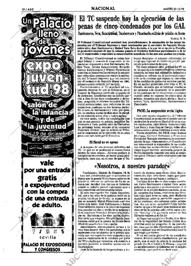 ABC SEVILLA 29-12-1998 página 28