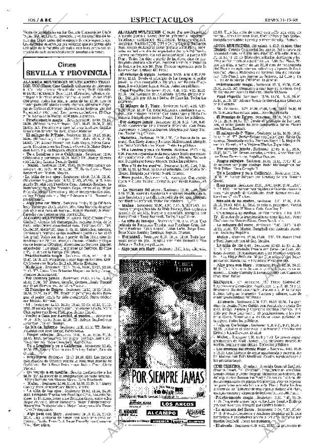 ABC SEVILLA 31-12-1998 página 106