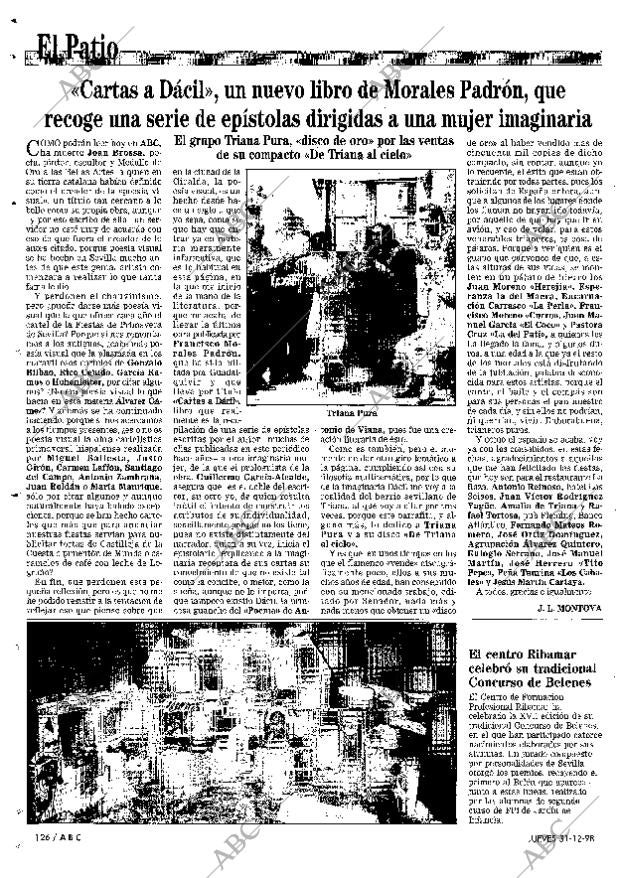 ABC SEVILLA 31-12-1998 página 126