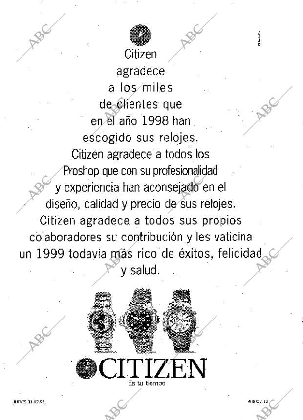 ABC SEVILLA 31-12-1998 página 13
