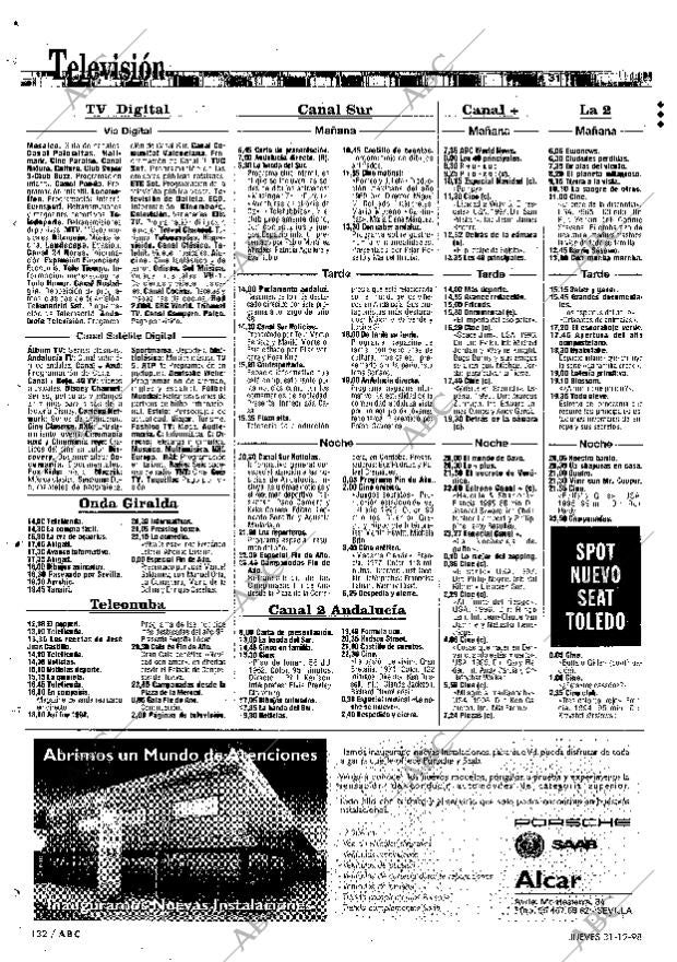 ABC SEVILLA 31-12-1998 página 132
