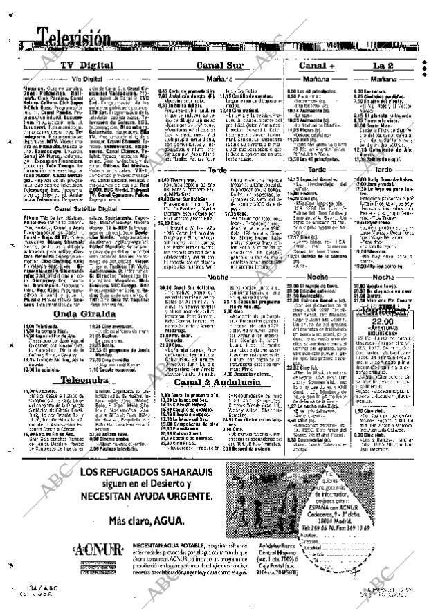 ABC SEVILLA 31-12-1998 página 134