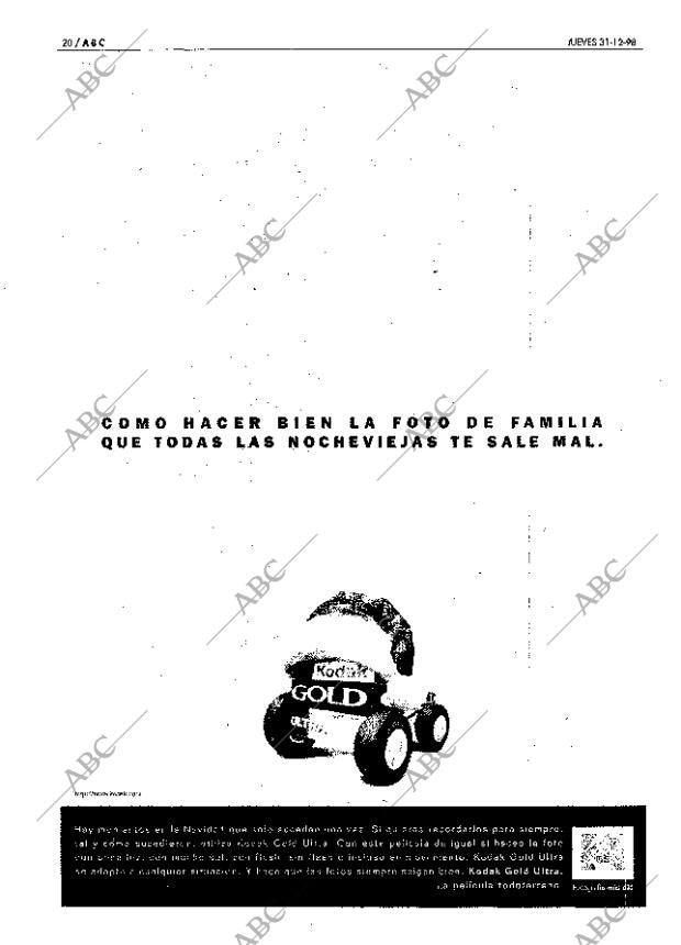 ABC SEVILLA 31-12-1998 página 20