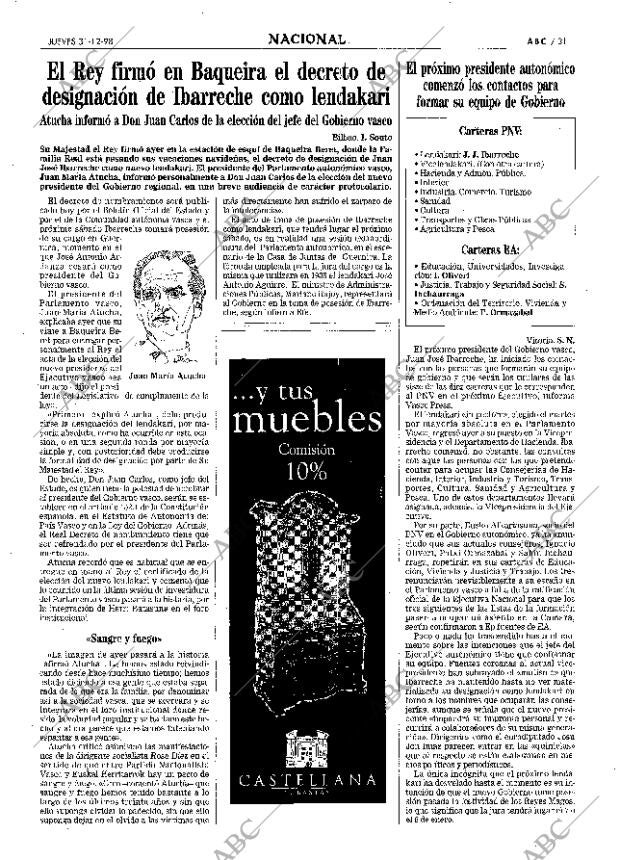 ABC SEVILLA 31-12-1998 página 31