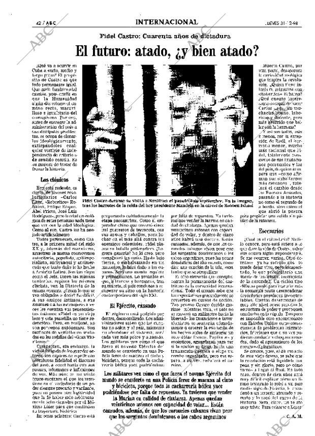 ABC SEVILLA 31-12-1998 página 42