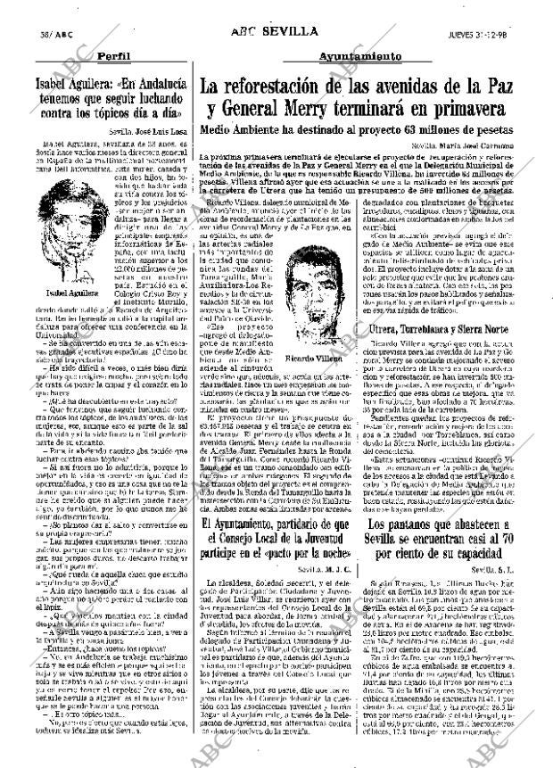 ABC SEVILLA 31-12-1998 página 58