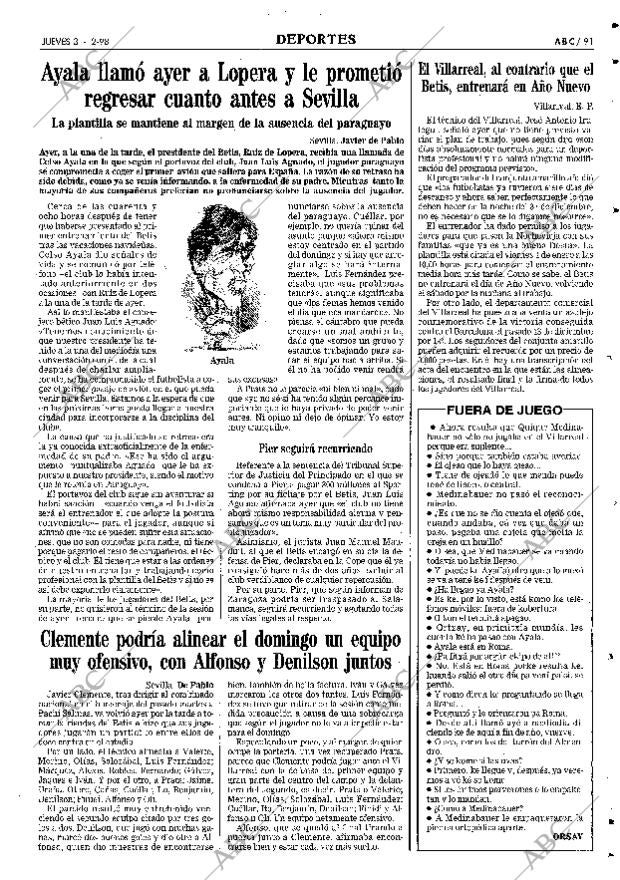 ABC SEVILLA 31-12-1998 página 91