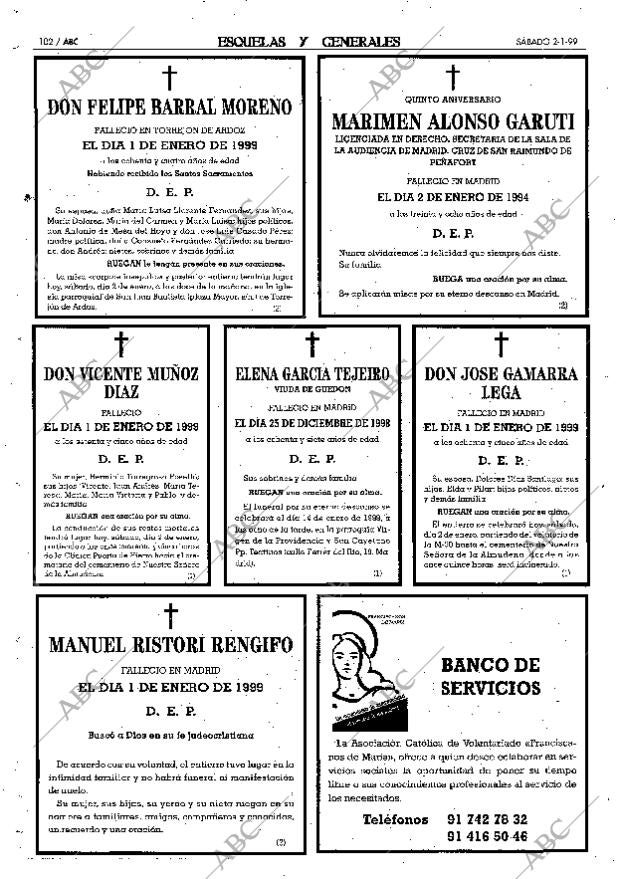 ABC MADRID 02-01-1999 página 102